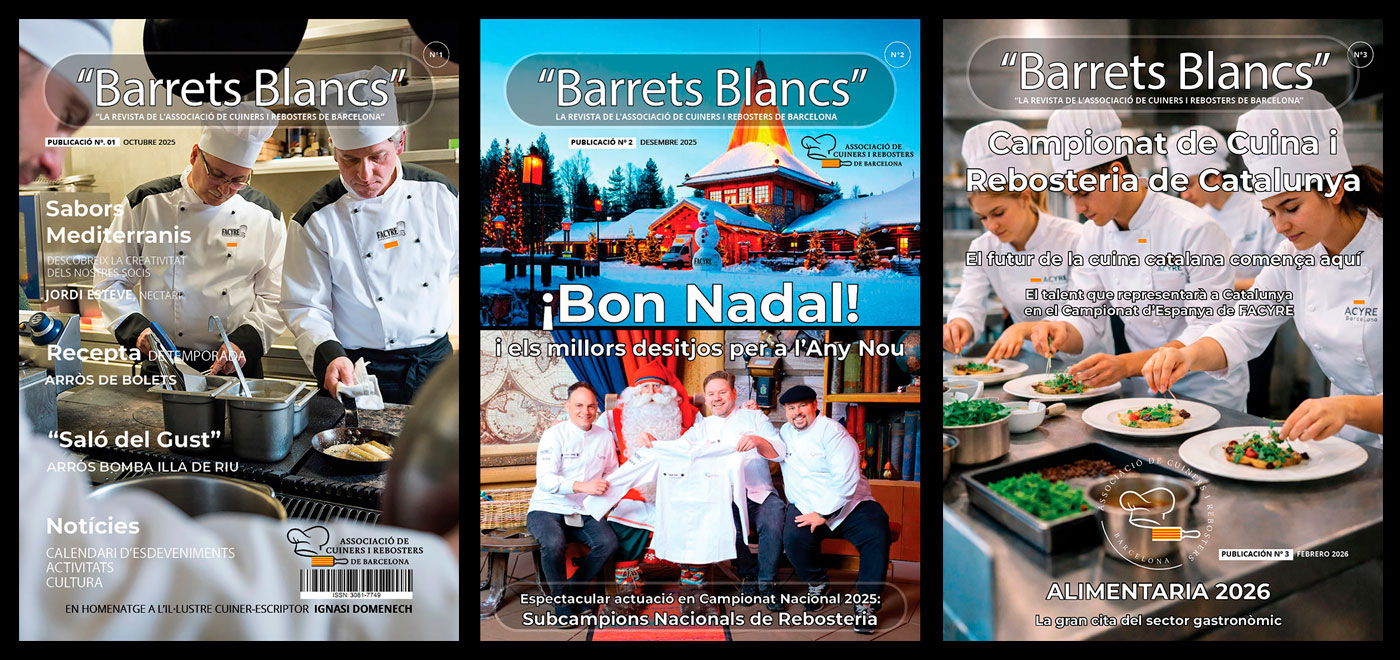 Revistas "Barrets Blancs" ACYRE Barcelona
