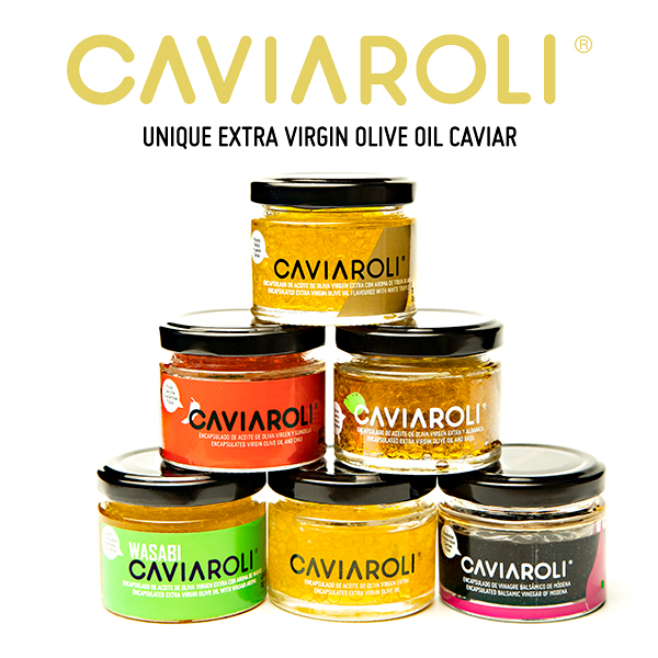 CAVIAROLI esferificaciones de aceite de oliva