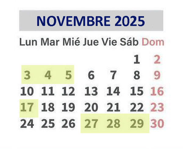 Novembre 2025 CAT