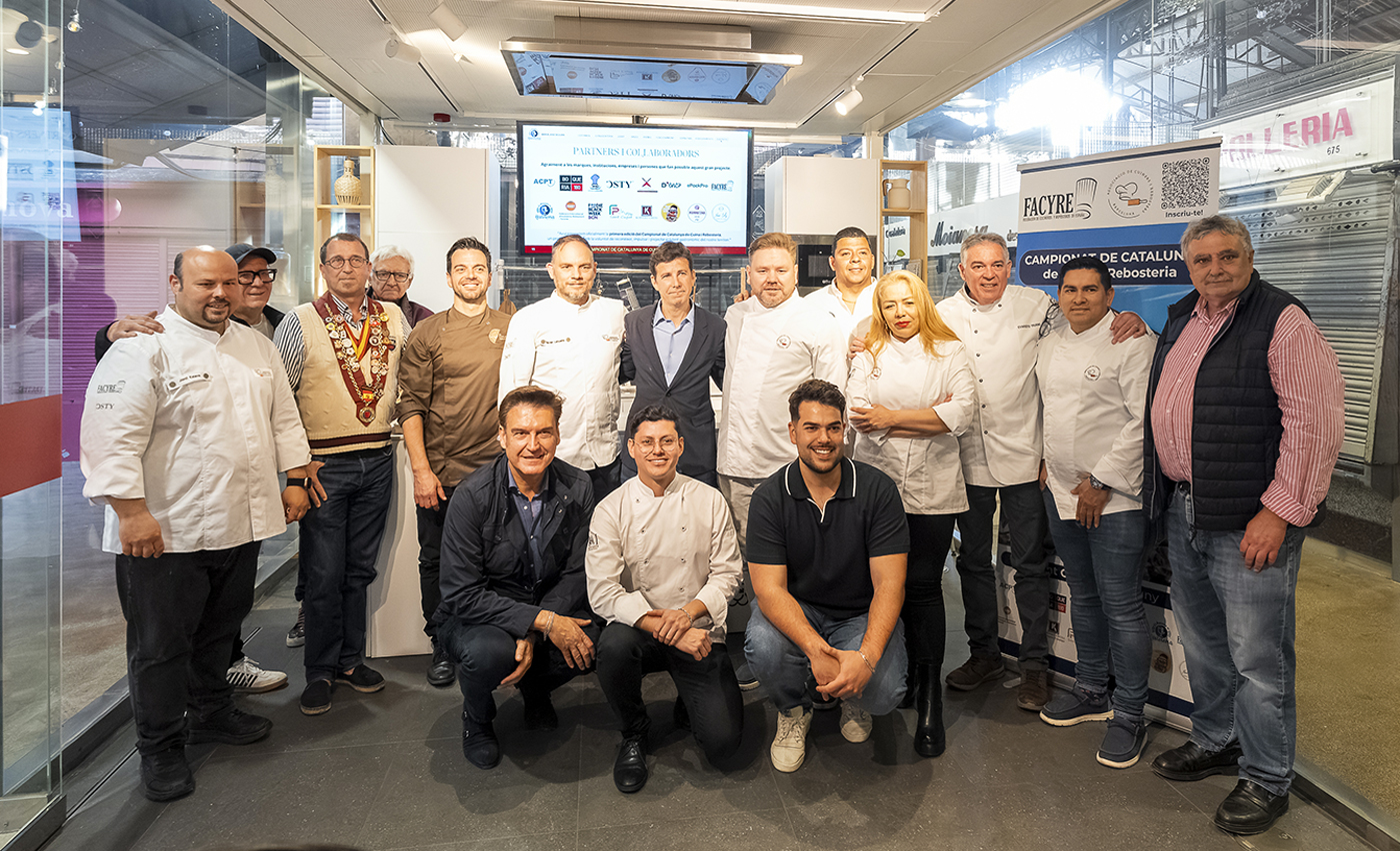 Presentación en Mercado LA BOQUERIA del Campeonato de Cataluña 2026 - FOTO Marc Llobet