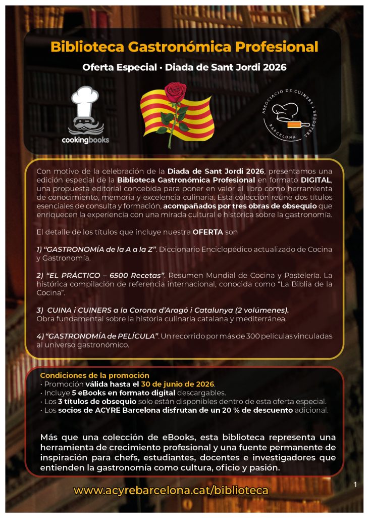 Descargar PDF Biblioteca Gastronómica Profesional Digital COOKING BOOKS -